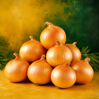 پیاز زرد نیم‌ کیلو